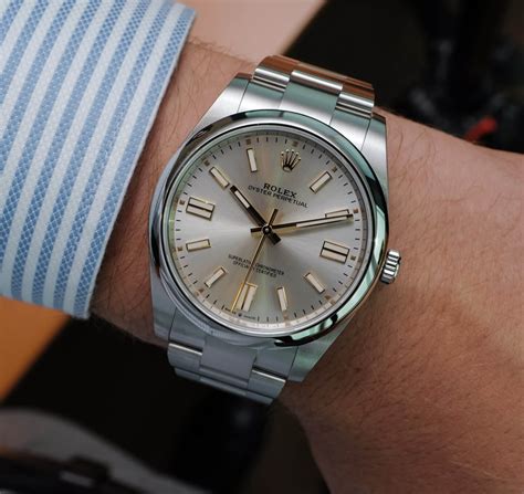 rolex oyster perpetual 41 like new|rolex oyster perpetual 41 price.